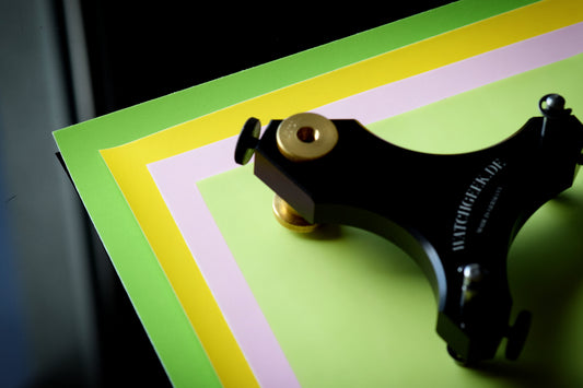 Polierpapier / Lapping Film – 280 × 260 mm – in 1 / 3 / 12 / 30 µm (farbcodiert)