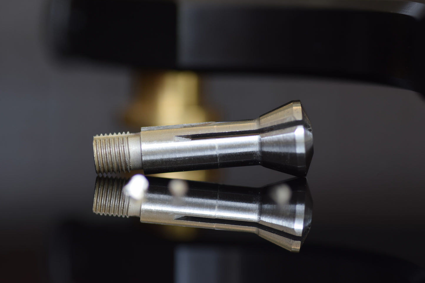 Einzelspannzange von Vector – Hochpräzise Spannzange für Swingpolisher und Uhrmacherdrehbänke